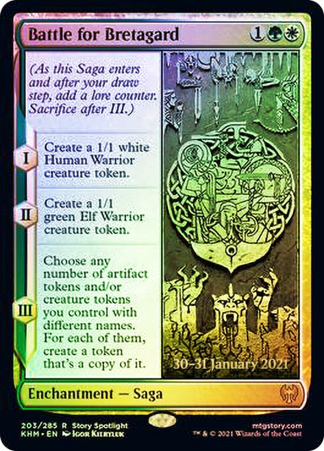 Battle for Bretagard (PRE-203) - Kaldheim Promos Foil