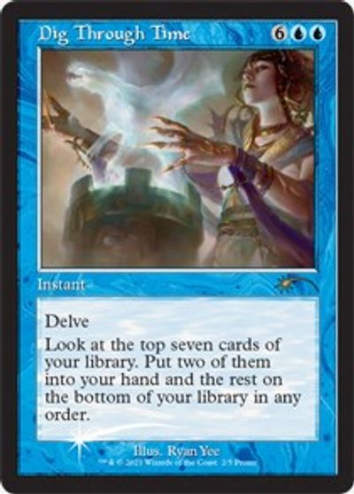 Dig Through Time (Retro Frame) (WPN-002) - Love Your LGS 2021 Foil