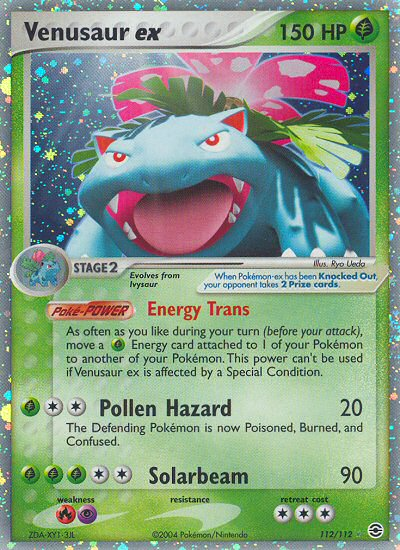 Venusaur ex/112 - FireRed & LeafGreen Holofoil