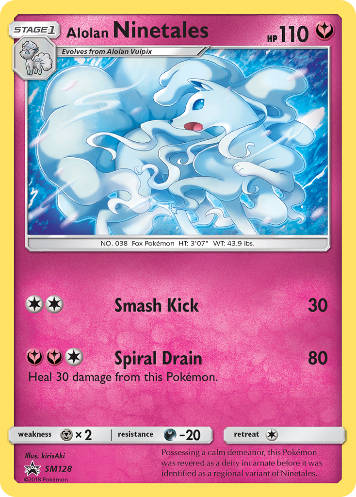 Alolan Ninetales - SM128/248 - SM Promos