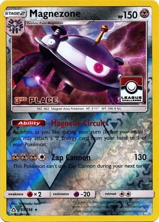 Magnezone - 83/156 (League Challenge) [3rd Place] - League & Championship Cards Reverse Holofoil
