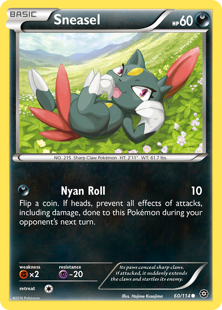 Sneasel 60/114 - XY  Steam Siege