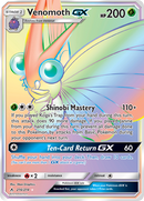 Venomoth GX (Secret)/214 - SM  Unbroken Bonds Holofoil