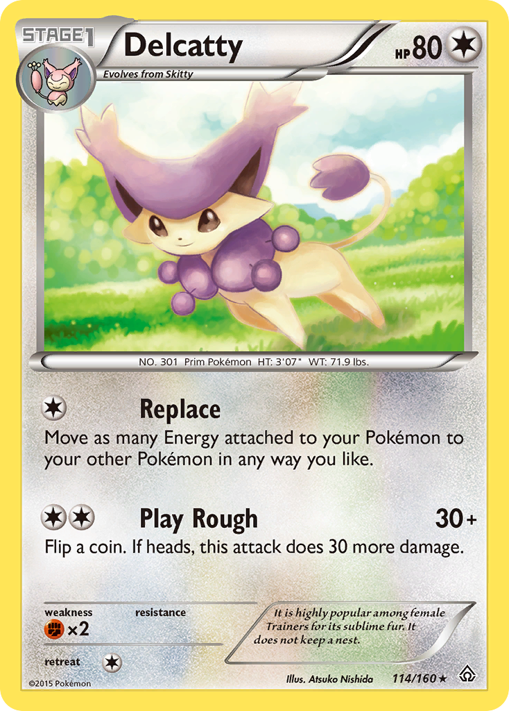 Delcatty 114/160 - XY  Primal Clash