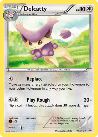 Delcatty 114/160 - XY  Primal Clash