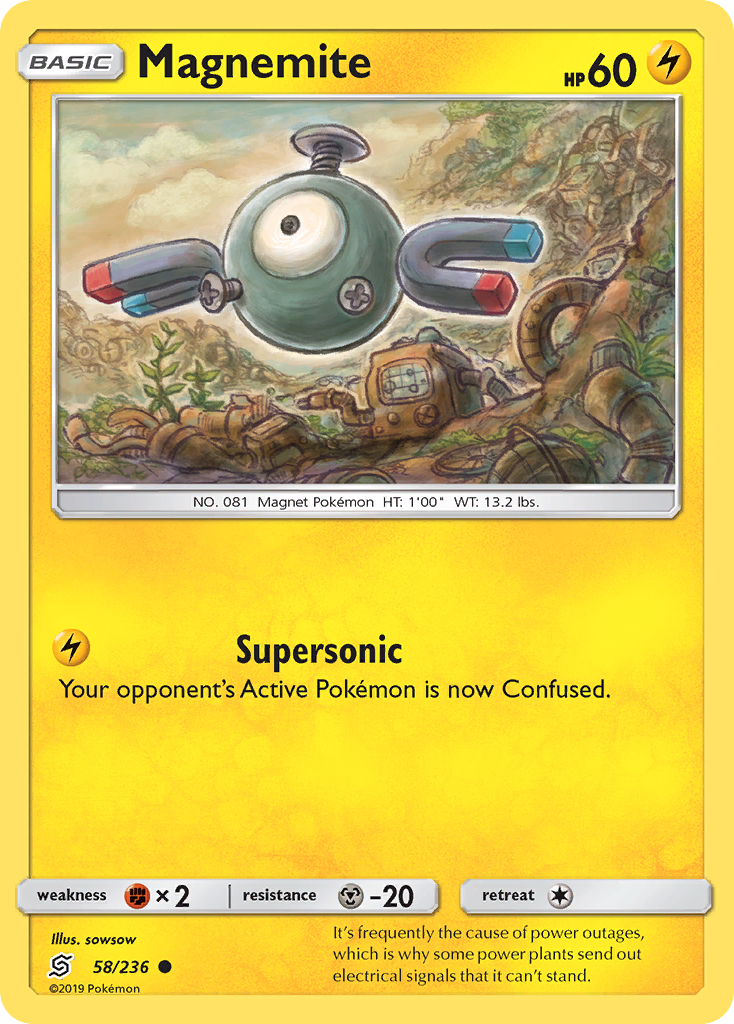 Magnemite 58/236 - SM  Unified Minds