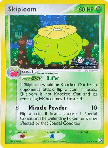 Skiploom 49/109 - Team Rocket Returns Reverse Holofoil