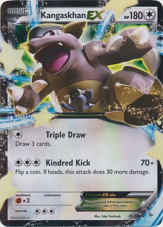 Kangaskhan EX - 78/106 - Jumbo Cards Holofoil