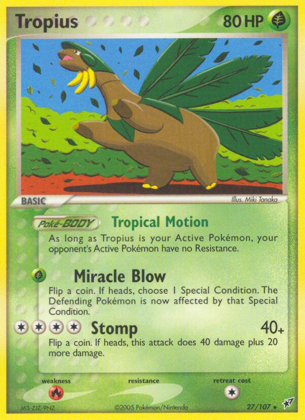 Tropius/107 - Deoxys