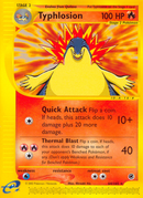Typhlosion (64) - 64/165 Expedition - Rare