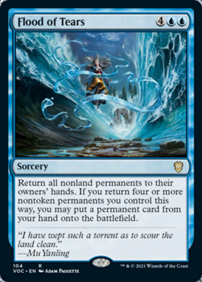 Flood of Tears (VOC-104) - Crimson Vow Commander