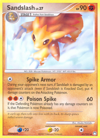Sandslash/123 - Mysterious Treasures