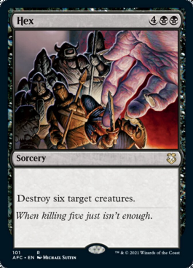Hex (AFC-101) - Forgotten Realms Commander
