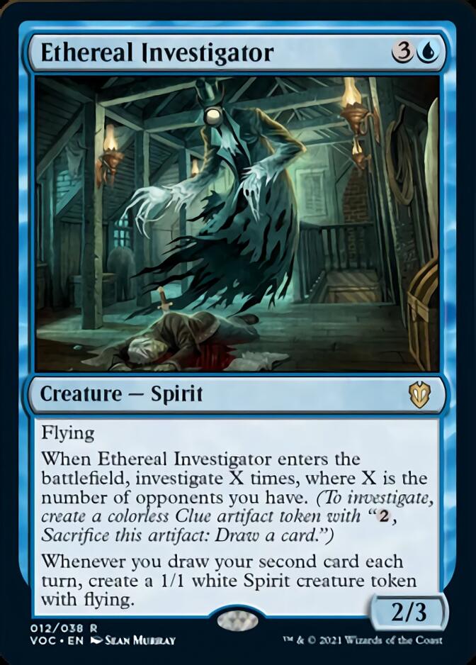 Ethereal Investigator (VOC-012) - Crimson Vow Commander