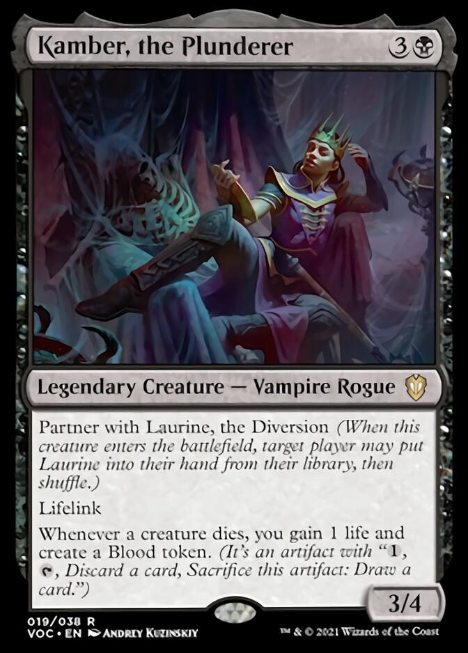 Kamber, the Plunderer (VOC-019) - Crimson Vow Commander