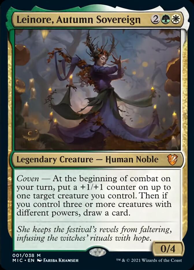 Leinore, Autumn Sovereign (MIC-001) - Midnight Hunt Commander