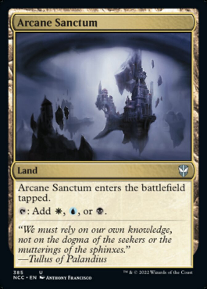Arcane Sanctum (NCC-385) - New Capenna Commander