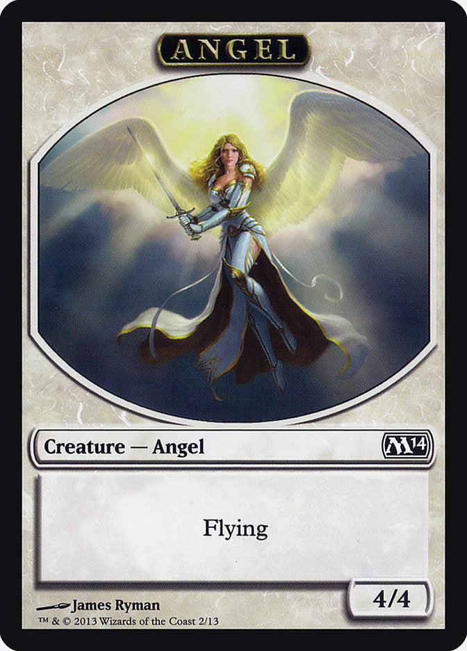 Angel Token (M14-002) - Magic 2014 Tokens