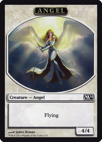 Angel Token (M14-002) - Magic 2014 Tokens