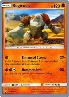 Regirock - 2018 (Naohito Inoue) 80 - World Championship Decks