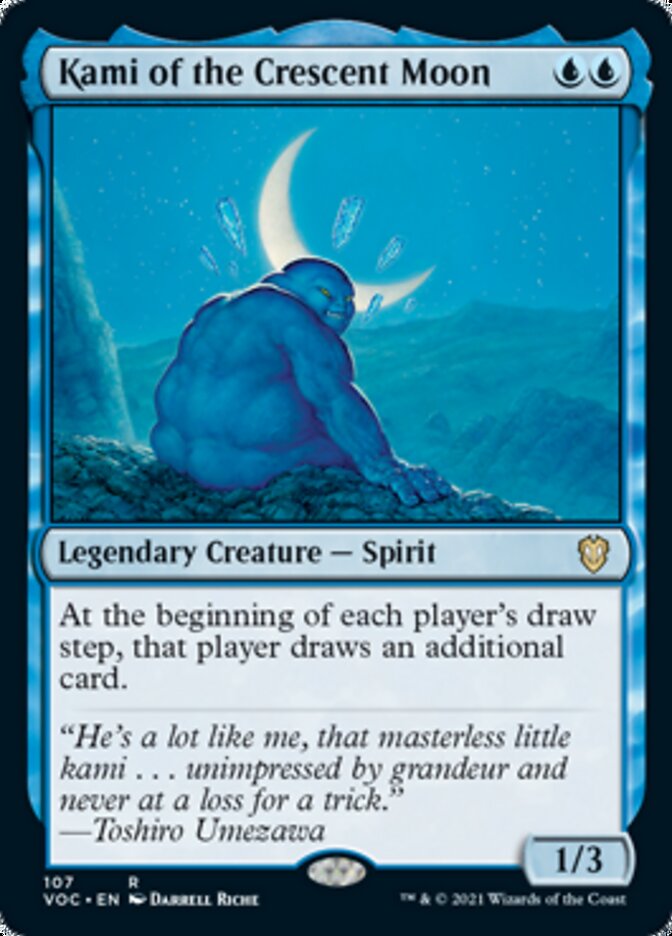 Kami of the Crescent Moon (VOC-107) - Crimson Vow Commander