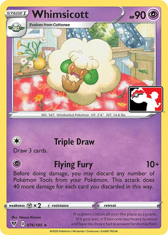 Whimsicott - Prize Pack Series Cards