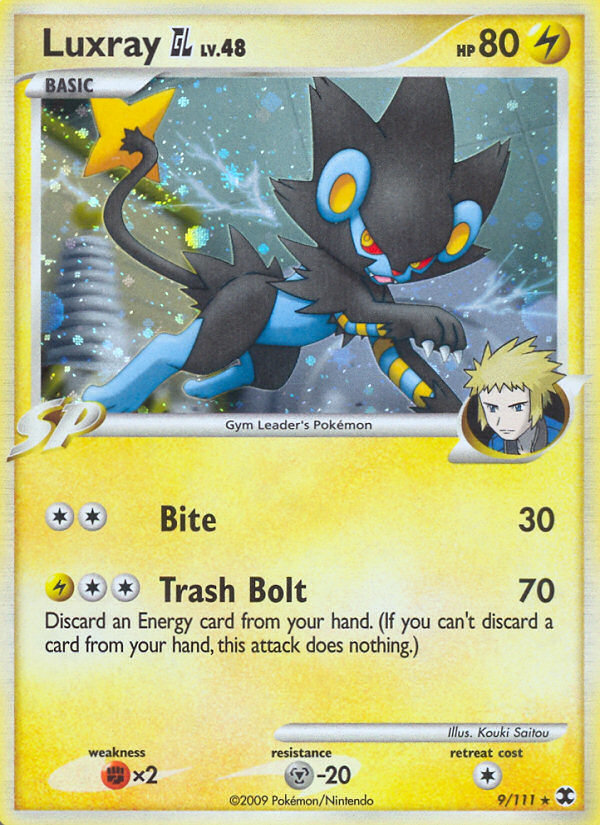 Luxray GL/111 - Rising Rivals Holofoil