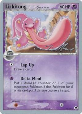 Lickitung (Delta Species) - 2007 (Tom Roos) 19 - World Championship Decks