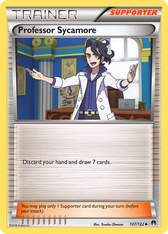 Professor Sycamore 107/122 - XY  BREAKpoint