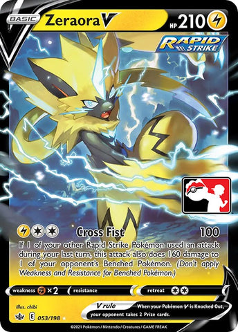 Zeraora V - Prize Pack Series Cards Holofoil