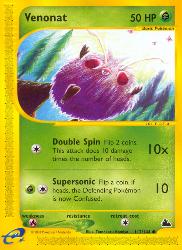 Venonat - 112/144 Skyridge - Common