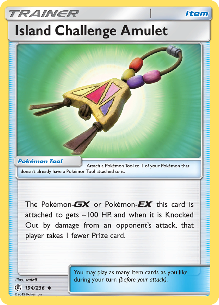 Island Challenge Amulet/236 - SM  Cosmic Eclipse