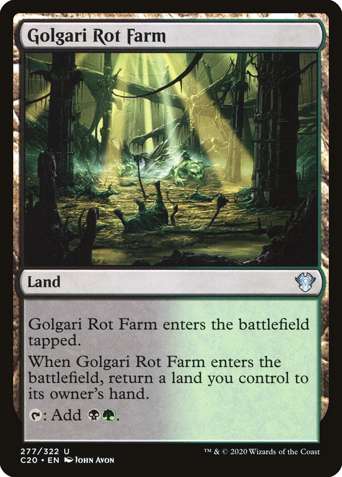 Golgari Rot Farm (C20-277) - Commander 2020