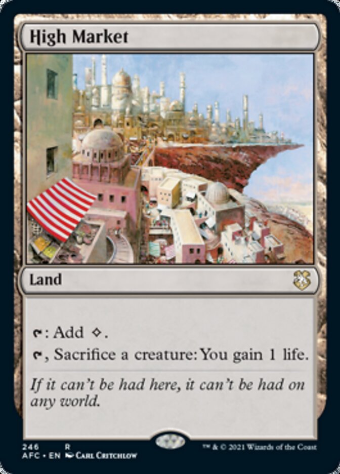 High Market (AFC-246) - Forgotten Realms Commander