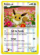 Eevee - 62/100 [Platinum] - Burger King Promos Reverse Holofoil