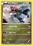 Druddigon 83/114 - XY  Steam Siege