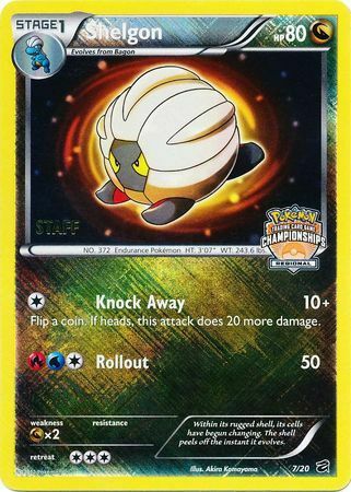 Shelgon - 7/20 (Regional Championships) [Staff] - League & Championship Cards Reverse Holofoil