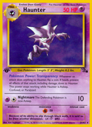 Haunter (21) 21/62 - Fossil 1st Edition