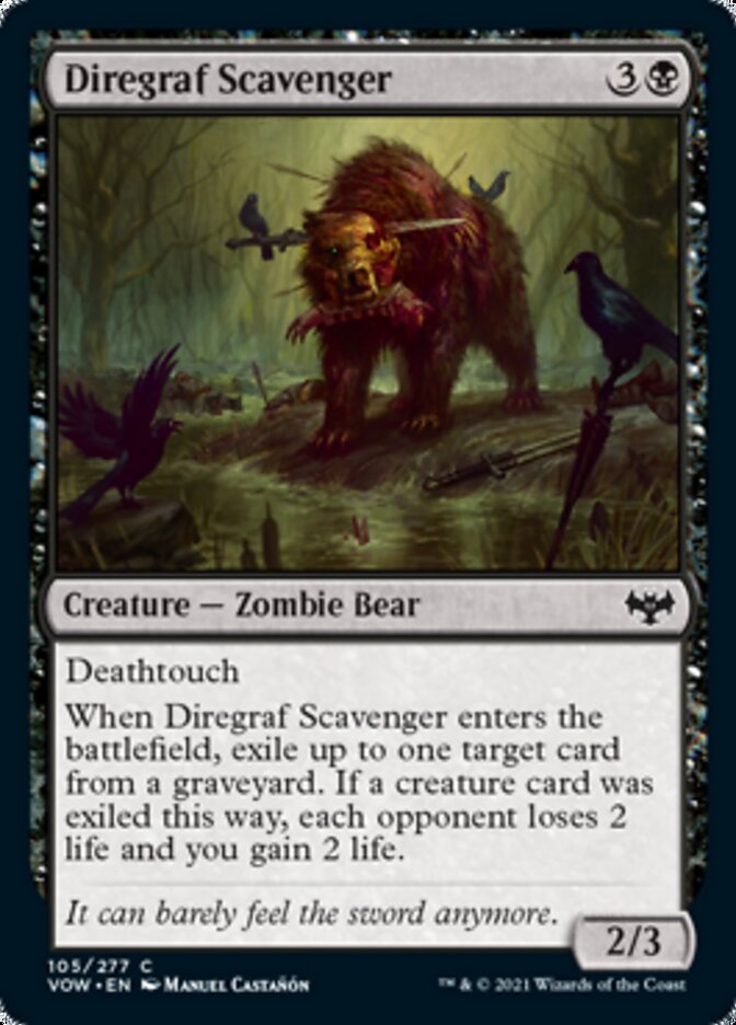 Diregraf Scavenger (VOW-105) - Innistrad: Crimson Vow
