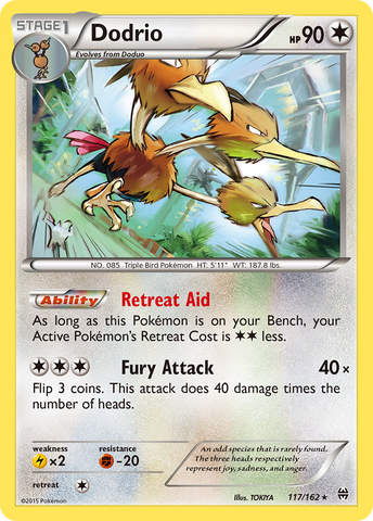Dodrio 117/162 - XY  BREAKthrough