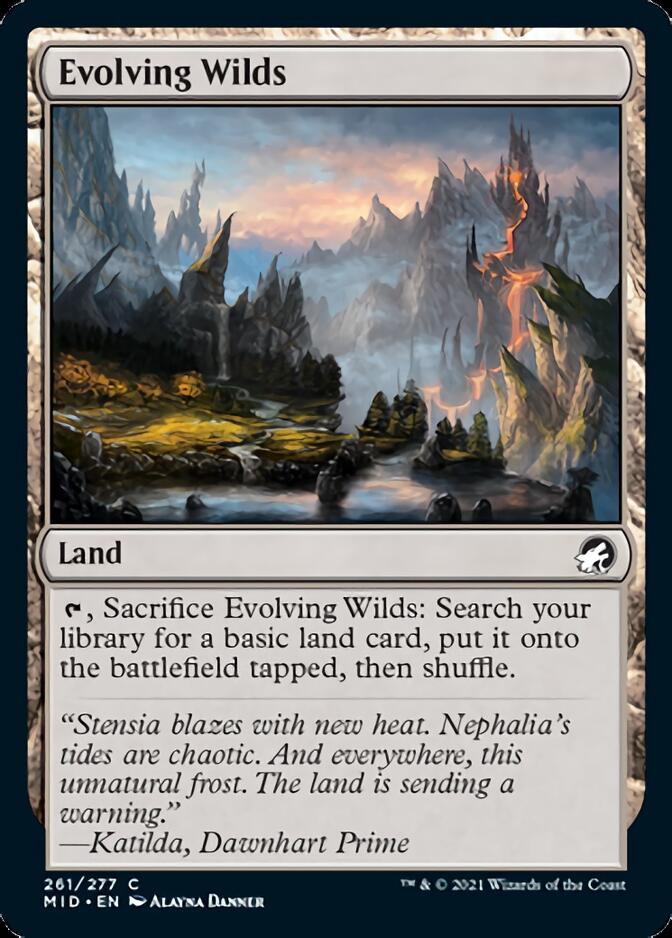 Evolving Wilds (MID-261) - Innistrad: Midnight Hunt