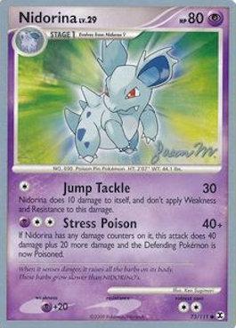 Nidorina - 2009 (Jason Martinez) 73 - World Championship Decks