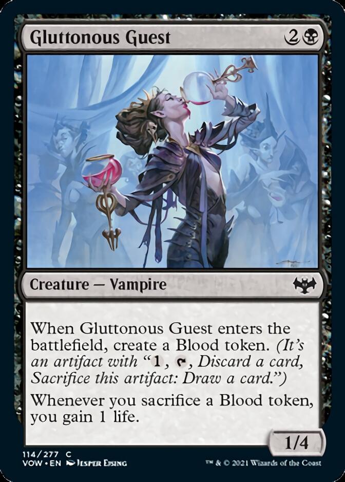 Gluttonous Guest (VOW-114) - Innistrad: Crimson Vow