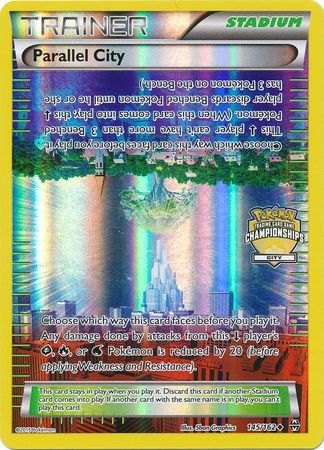 Parallel City - 145/162 (City Championships) 145 - League & Championship Cards Reverse Holofoil