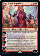Jaya, Fiery Negotiator (PRE-133) - Dominaria United Promos Foil