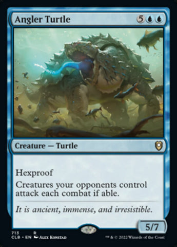 Angler Turtle (CLB-713) - Commander Legends: Battle for Baldur's Gate