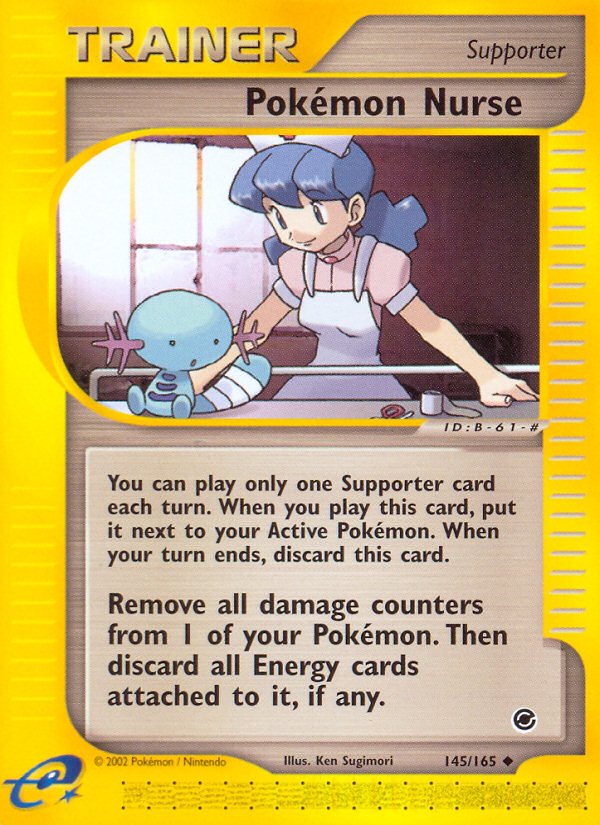 Pokemon Nurse - 145/165 Expedition - Uncommon