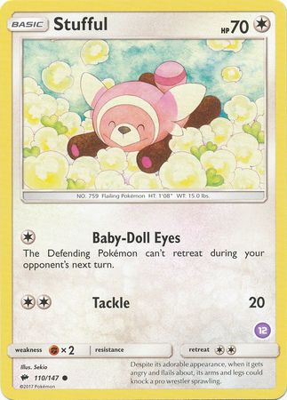 Stufful (12) - SM Trainer Kit Alolan Sandslash & Alolan Ninetales