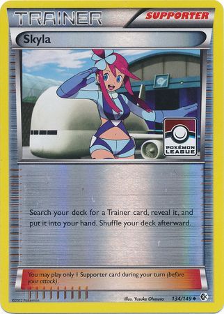 Skyla - 134/149 (Pokemon League) 134 - League & Championship Cards Reverse Holofoil