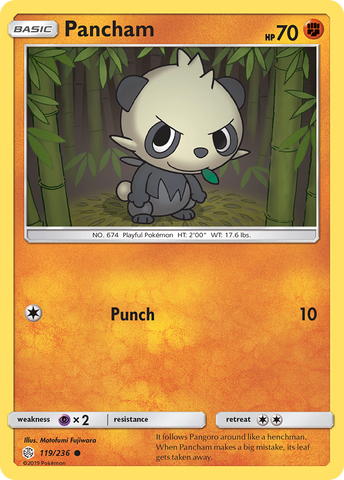 Pancham 119/236 - SM  Cosmic Eclipse